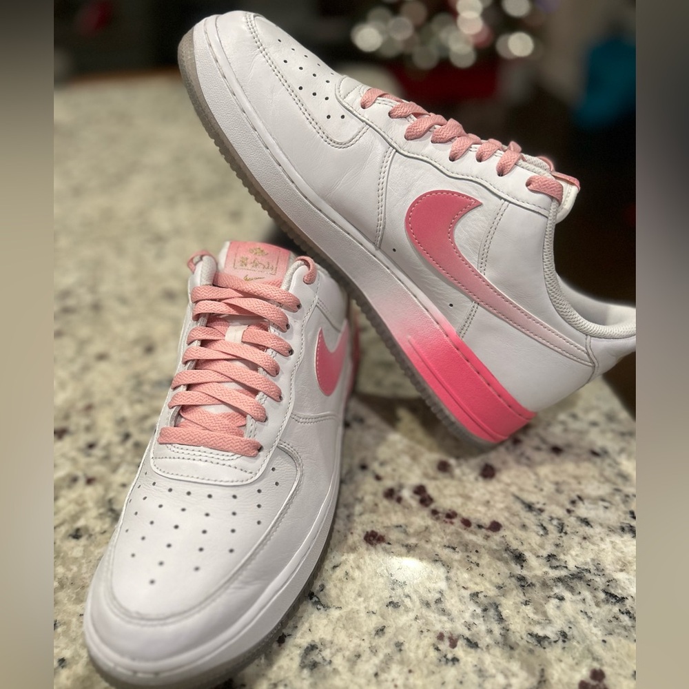 Nike Air Force 1 '07 PRM "San Francisco Chinatown - Lotus Flower" Size 10